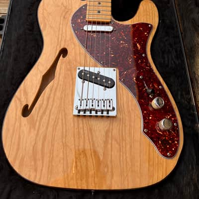 Fender American Deluxe Thinline Telecaster 2013 - Natural Ash image 5