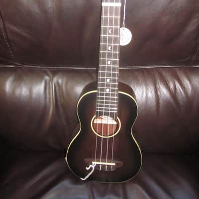 Luna Art Series Vintage Soprano Ukulele w/ Gig Bag! UKE ART V S image 3