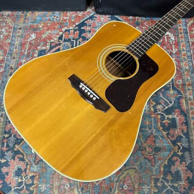 Guild D-40 NT Special Dreadnought Westerly RI w/OHSC & Docs - 1980 image 7