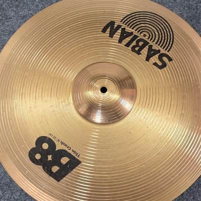Used Sabian B8 Thin Crash Cymbal 18" - Good image 2