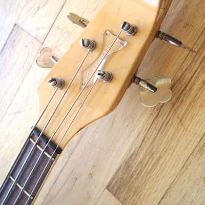 1967 Baldwin Shadows Vintage Electric Bass Guitar Bison Burns Hank Marvin w/ohc image 4