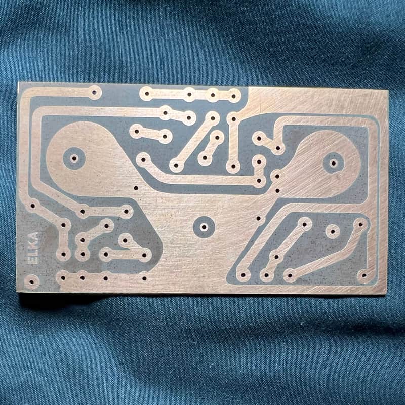 RARE Elka Dizzy Tone vintage phenolic PCB and x5 Cosem SFT308 transistors image 1
