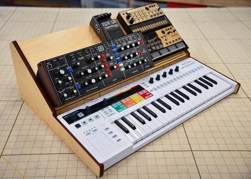 ImpossibleShape Keystep Pro Rack - wooden stand for Arturia Keystep Pro, synthesizers & effects 2020 image 1