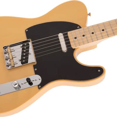 FENDER - Made in Japan Traditional 50s Telecaster Maple Fingerboard Butterscotch Blonde - 5360102350 image 4