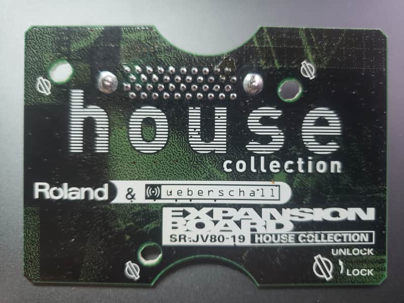 Roland SR-JV80-19 House Expansion Board 1990s - Green image 1