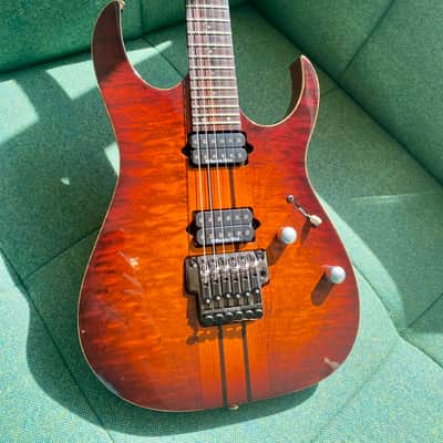 Ibanez RGT320Q-RBB Prestige 2005 - 2007 - Regal Brown Burst image 2