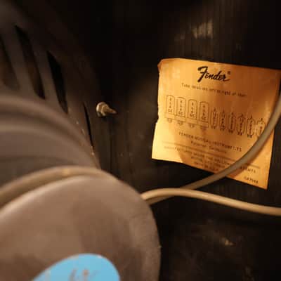 Fender 70s Twin Reverb Silverface Export Model image 7
