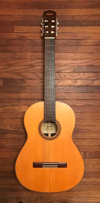 Vintage 1960s Yamaha NO. G-160 Nippon Gakki Classical Acoustic