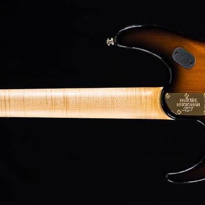 Ernie Ball Music Man Premier Dealer John Petrucci Figured Koa Top Vintage Tobacco Burst (686) image 4