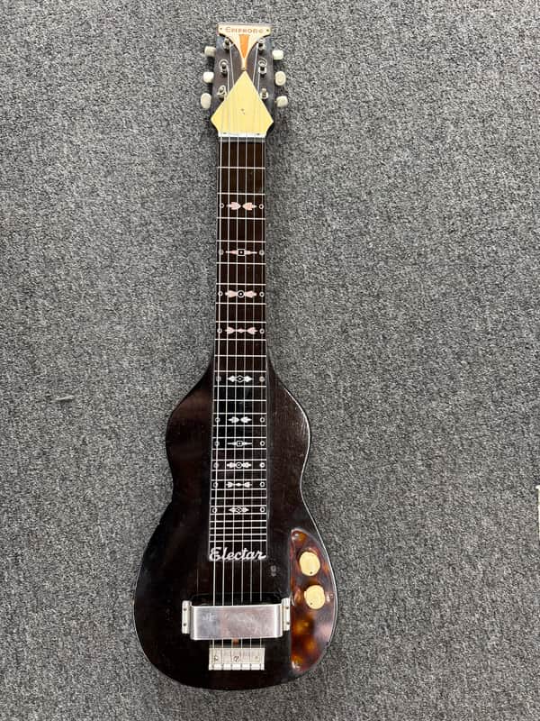 Epiphone Kent Hawaiian Lap Steel 1949 - Black image 1