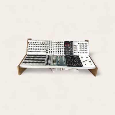 Module Wooden Eurorack 12U 104 HP Wood Stand Case Organizer Synthesizer image 5