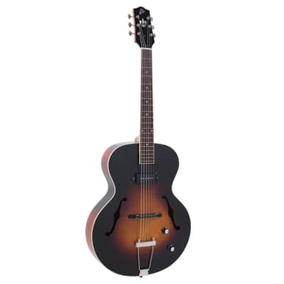The Loar LH-309 Archtop Hollowbody Vintage Sunburst. Never Used or Plugged-in image 5