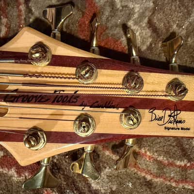 Bill "Buddha" Dickens' Signature Weapon: The Conklin Groove Tools GTBD-7 Bartolini pickups w/ skb case! image 4