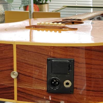 Luna Oracle Eclipse OCL ECL Acoustic Guitar w/ Built-In Electronics - Natural image 13