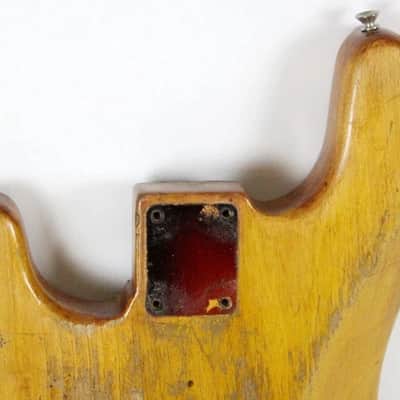 1959 Vintage Fender Precision Bass Pre-CBS Natural Alder ~Killer RELIC~ P-Bass 1950s USA image 5