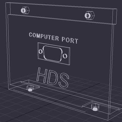 HDS Oberheim DPX-1 vintage sampler back panel expansion Emuser EMXP