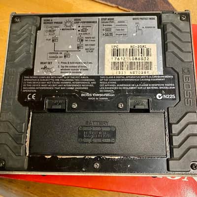 Boss RC-20XL Loop Station 2005 - Present - Black image 4