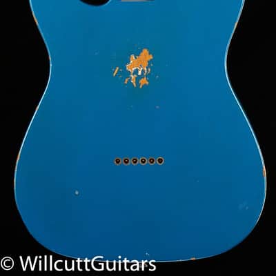Fender Custom Shop 1964 Telecaster Relic Aged Lake Placid Blue (623) image 4