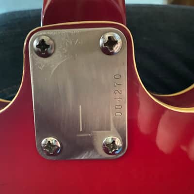 MCI Guitorgan 1971? Candy Apple Red image 12