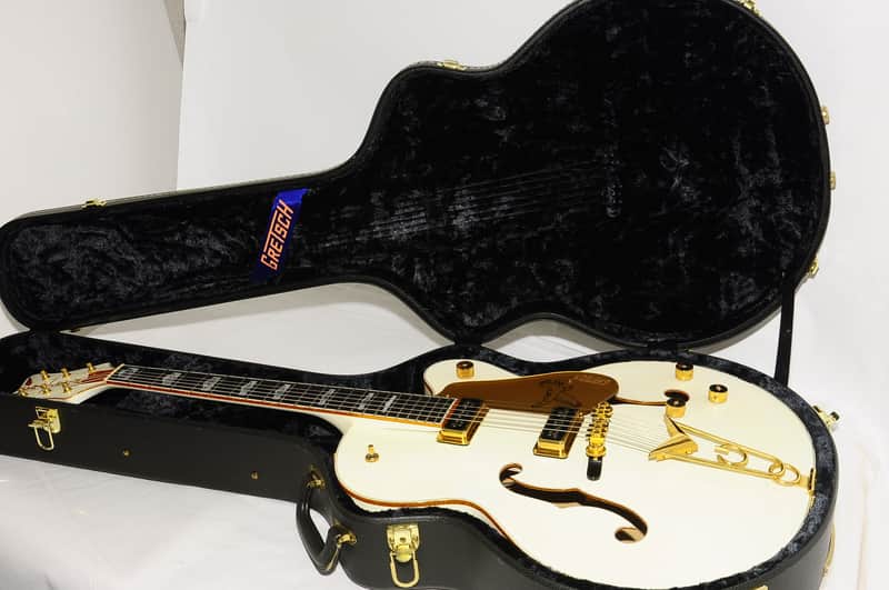 Excellent Gretsch White Falcon Japan G6136GS electric guitar RefNo