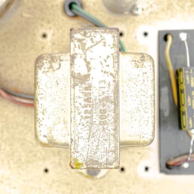 1965 Fender Bandmaster AB763 Piggyback Head and Cab Set *Fully Serviced* w/ TAD Capacitors, JBL D131 Speaker, Original Parts Included image 14