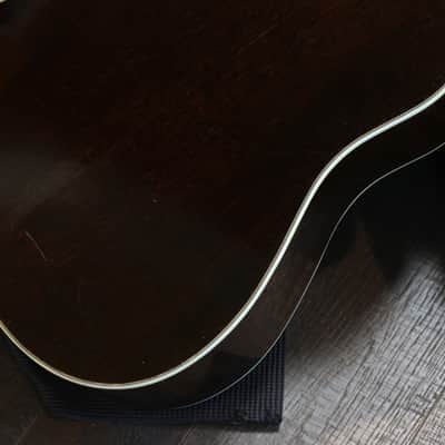 Vintage! 1943 Gibson Banner SJ Southern Jumbo w/ Truss Rod Acoustic Guitar Sunburst + HSC image 16
