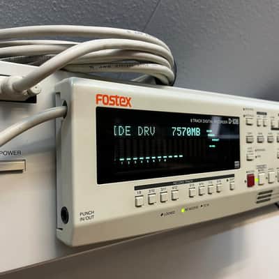 Fostex D-108 Digital Multitracker | Made in Japan | Excellent | Orig HDD & Caddy image 18