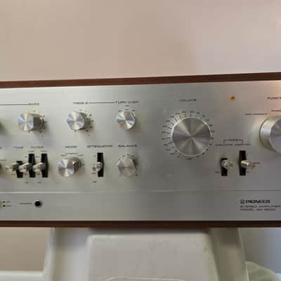 Pioneer SA-9500 80-Watt Stereo Solid-State Integrated Amplifier 1975 - 1979 - Silver image 8