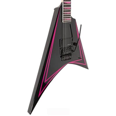 ESP Edwards E-AL-166 Pink Sawtooth Alexi Laiho Signature Electric Guitar image 14