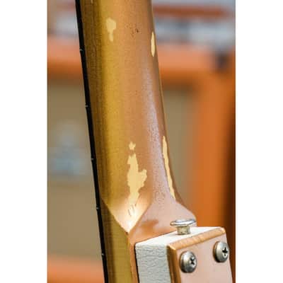 1965 Danelectro Model 3412 Shorthorn Bass copper image 8