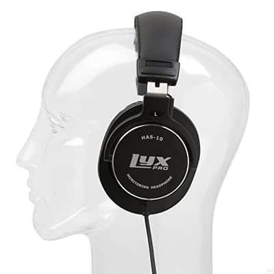 LyxPro HAS-10 Closed Back Over Ear Professional Headphones, Lightweight And Flexible, Black image 10