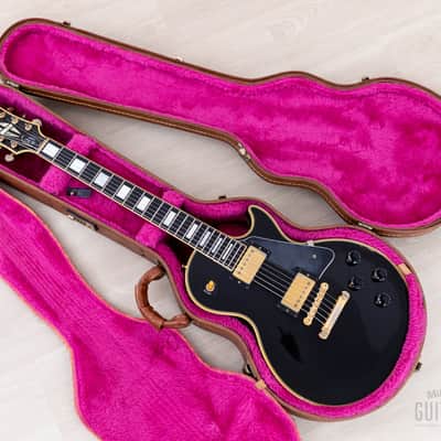 1992 Gibson Pre-Historic ‘57 Les Paul Custom Black Beauty LPB7 w/ '57 Classic PAFs & Case image 22