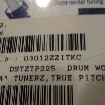 Pair of 10 Count Packages of DW Tunerz 2 & 1/4” (58mm) Chrome Tension Rods - True Pitch 10 / DS-TZ-TP225 image 9