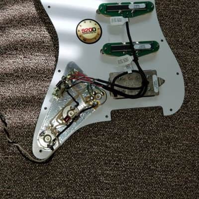 DiMarzio Andy Timmons Loaded Strat Pickguard DP224F AT-1, DP187 Cruiser image 4