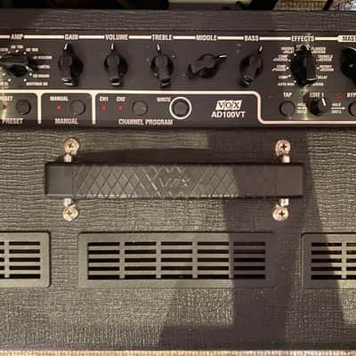 Vox Valvetronix AD100VT 100-Watt 2x12" Digital Modeling Guitar Combo 2005 - 2008 - Black image 2
