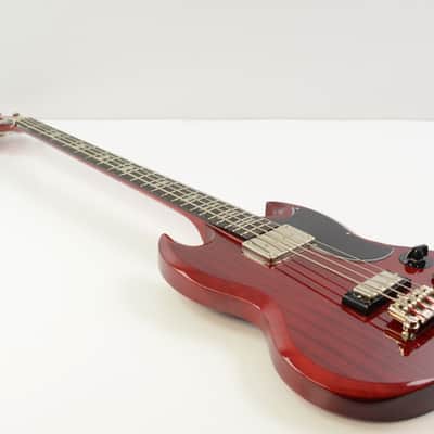 Epiphone EB-3 SG Bass Guitar - Heritage Cherry w/ Gig Bag image 4