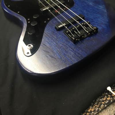 T.Davis Customs Muchaman J Bass 2017 Trans Blue image 11