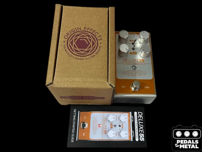 Origin Effects Deluxe55 Tweed Recreation 2024 - Present - Orange / Silver - X18767 image 1