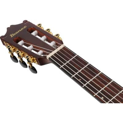 Ibanez GA35TCE GA Classical Acoustic Electric Guitar - Sapphire Red High Gloss image 7