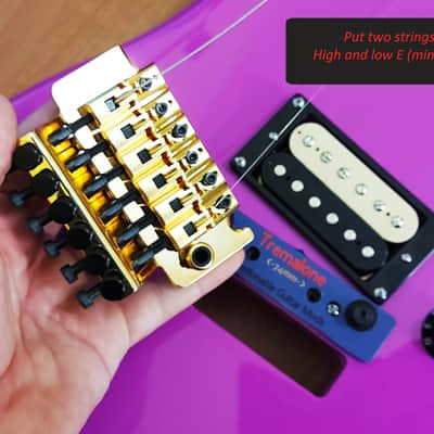 TremAlone For Kramer Baretta Special Tremolo Template *(74mm) image 13