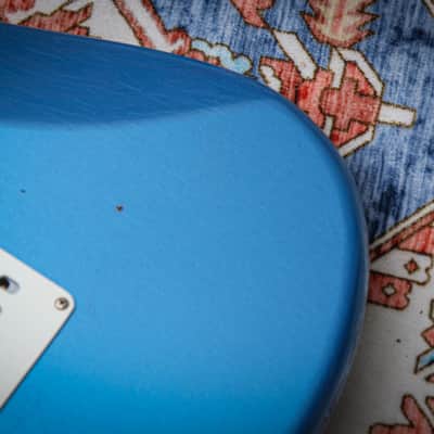 FENDER USA Custom Shop '62 Stratocaster *Dealer Exclusive Flamethrower Journeyman Relic "Lake Placid Blue" (2025) image 21