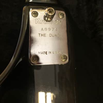 Kramer Duke Guitar 80's Black image 4