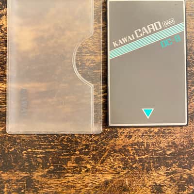 Kawai DC-8 RAM Card #1 for K1, K1R, K1M, K1 MK2 DC8