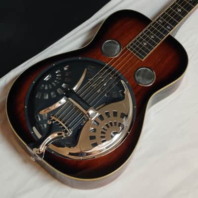 GOLD TONE PBS-M Paul Beard square-neck Mahogany RESONATOR guitar DOBRO w/ Case B image 4