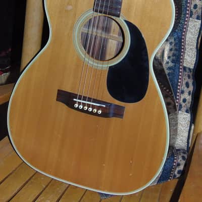 Rare 1974 Takamine F-310S, Solid Spruce w/Rosewd-42yrs Old,This one is Relic'd naturally w/age Nice! image 7