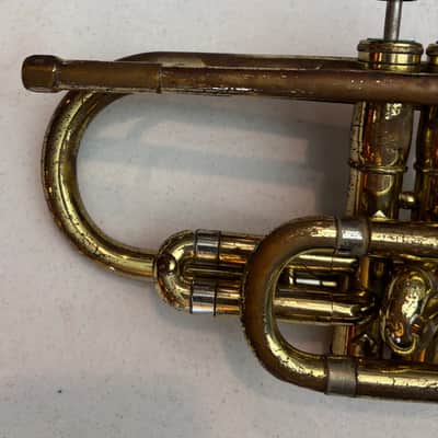 Olds Ambassador Cornet (c. 1966–67) – Good Condition w/ Case, Bach 5C, Humes & Berg Mute image 13