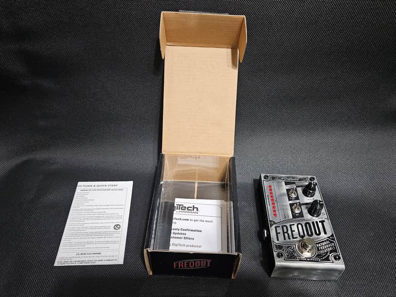 DigiTech FreqOut Natural Feedback Creator 2010s - Silver/Black
