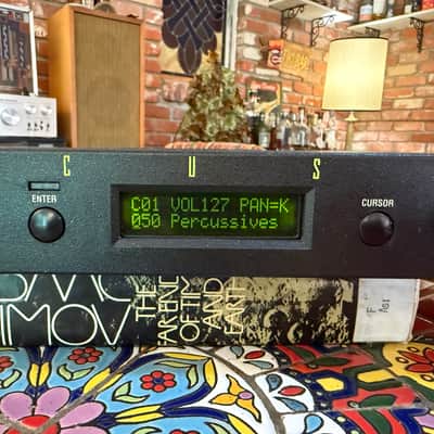 E-MU Systems Procussion Rackmount 32-Voice Electronic Percussion Module 1993 - Black image 5