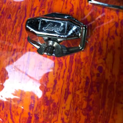 Ludwig New Yorker 1960s Mod Orange Drum Kit image 9