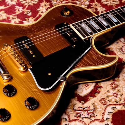 Gibson Custom Shop M2M Les Paul Custom '54 Murphy Lab  2024 - Light Aged Antique Gold image 6
